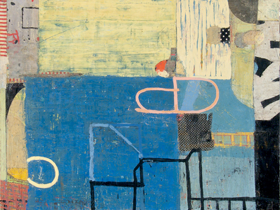  Concentric: covert; tension 30x40, 2013 