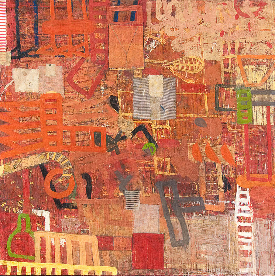  Condition: marked; transference 48x48, 2012 