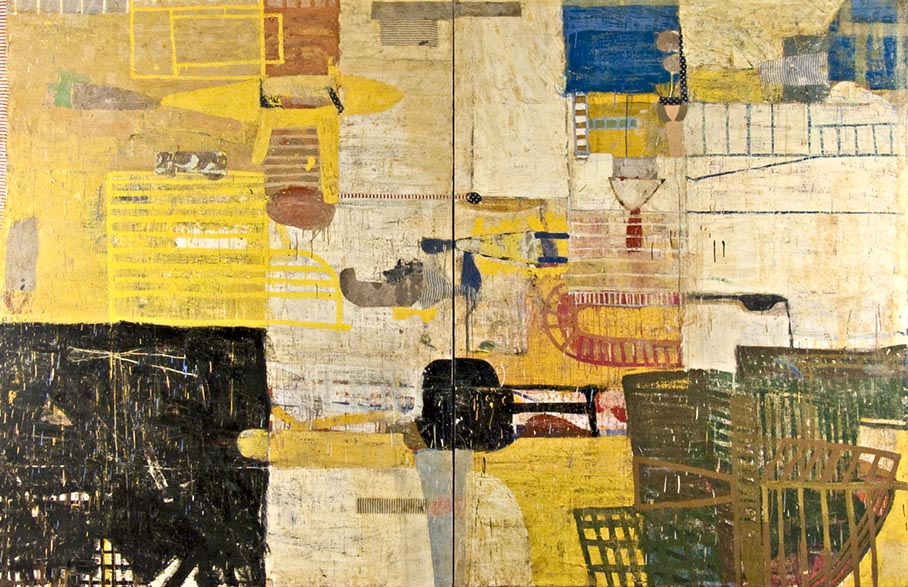  Dignified: prophetic; metaphor, 90x136,2011 